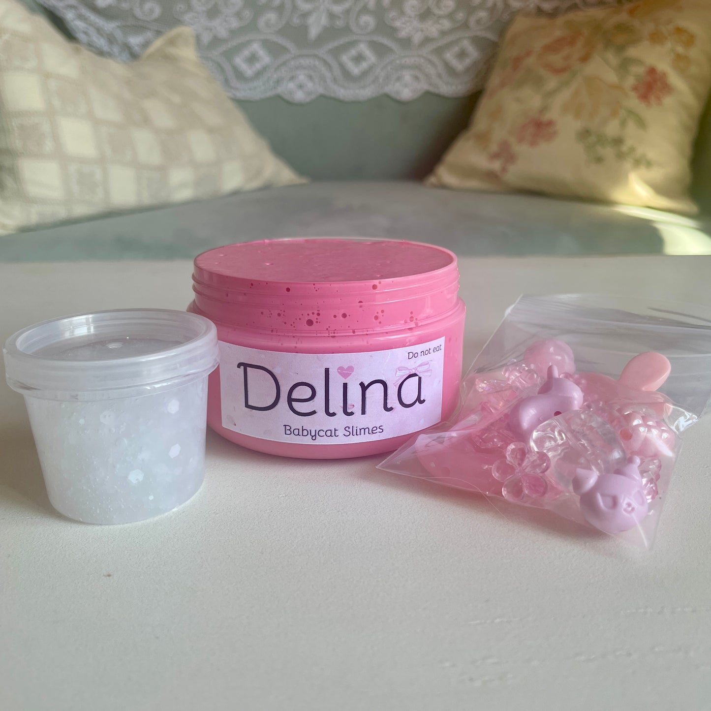 Delina - Slay + coated clear slime