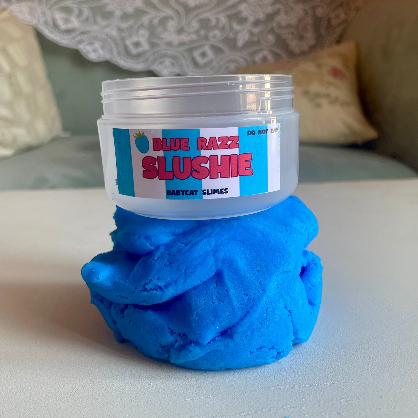 Blue Razz Slushie - Icee slime