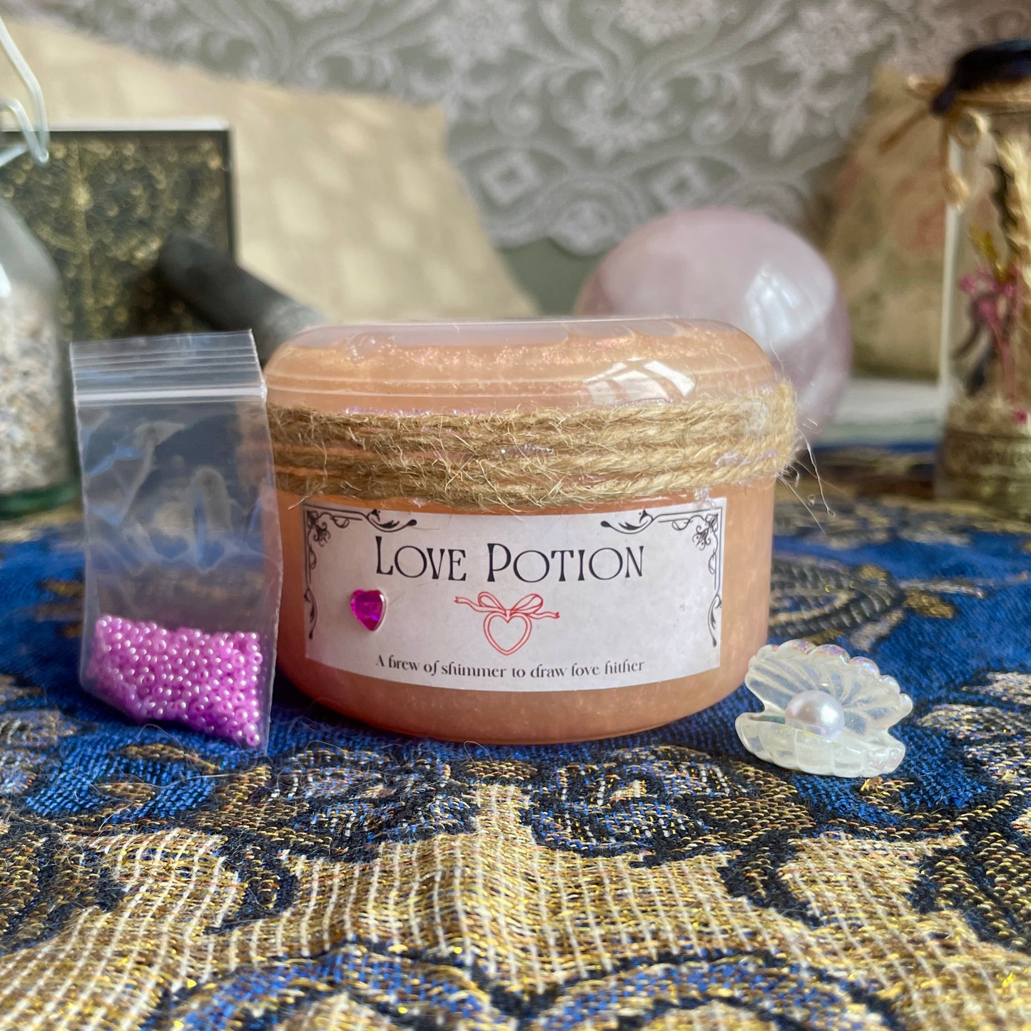Love Potion - Korean coated clear slime