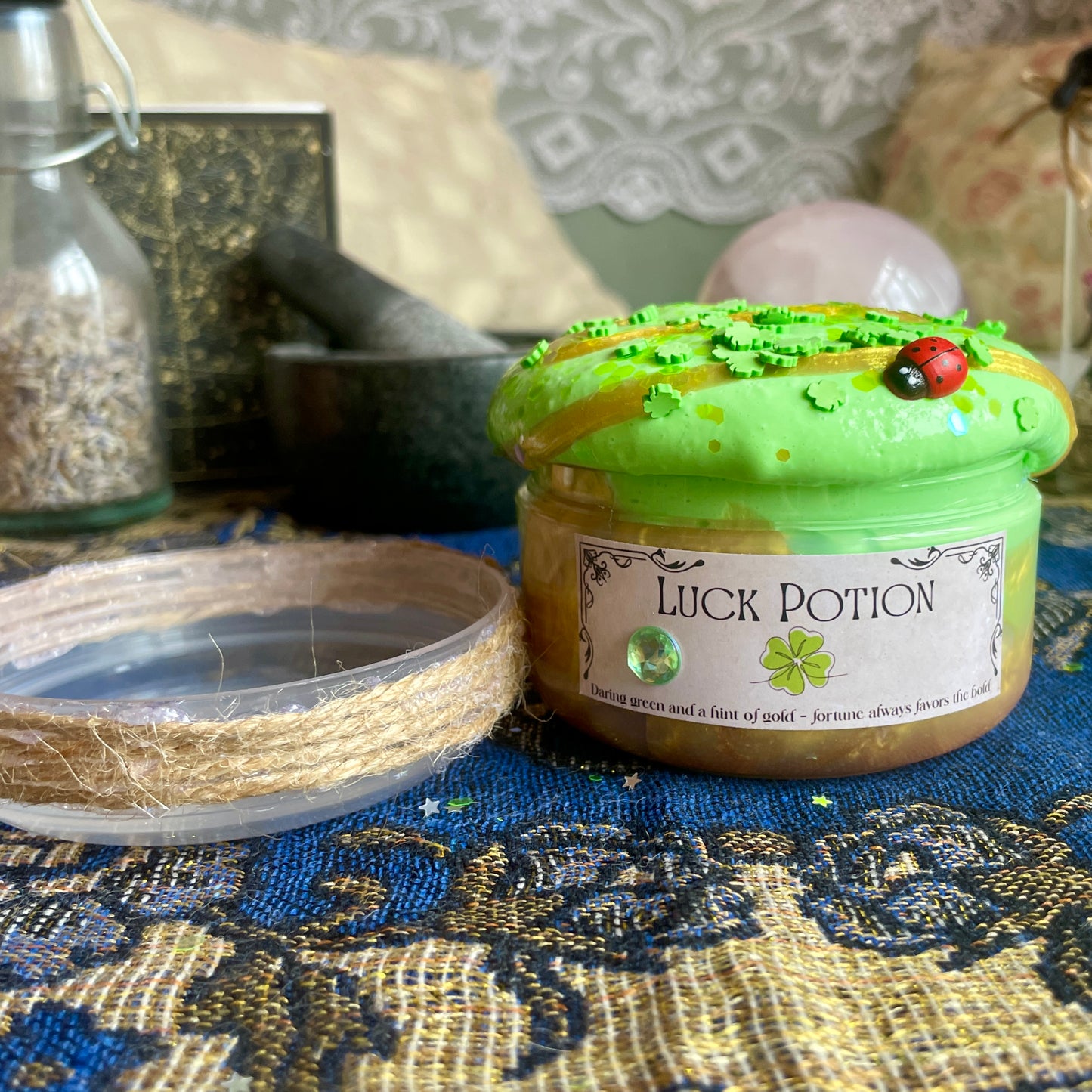 Luck Potion - slay + clear slime