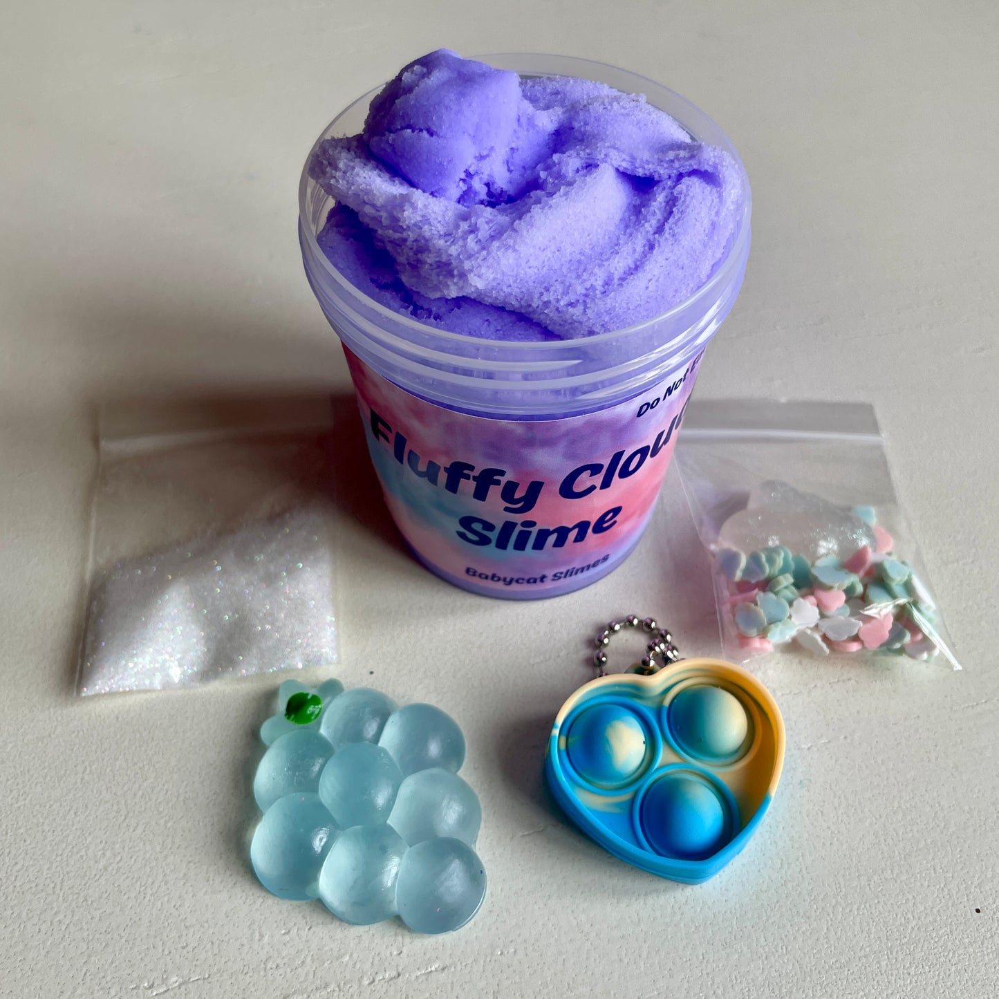 Party favor gift bag - Fluffy Cloud Slime