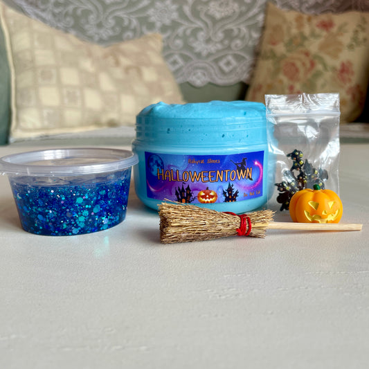 Halloweentown - WG jelly + clear glitter bomb