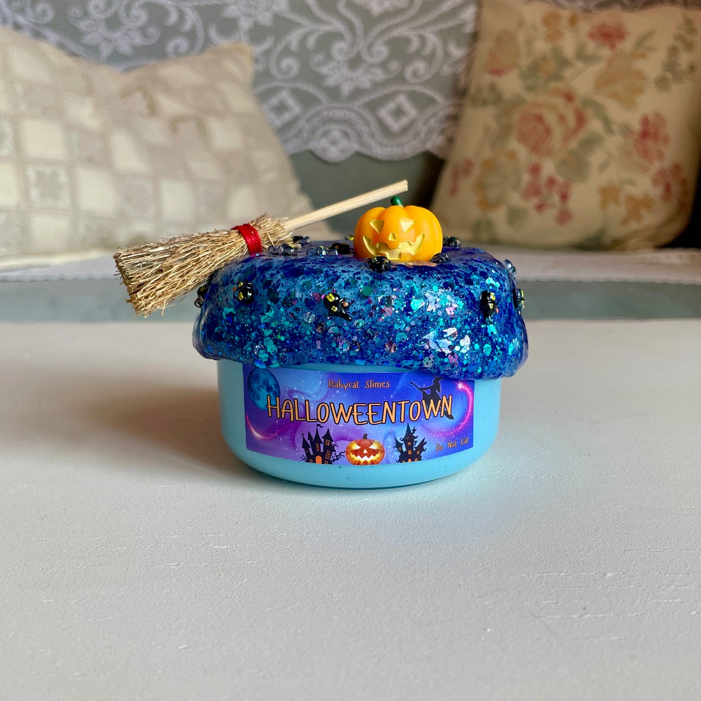 Halloweentown - WG jelly + clear glitter bomb