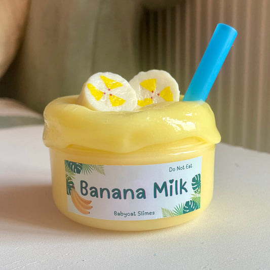 Banana Milk - Milky Clear Slime