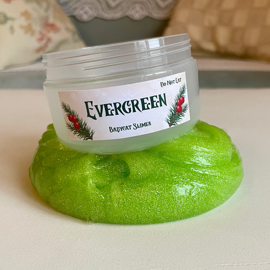 Evergreen - Coated Clear Slime