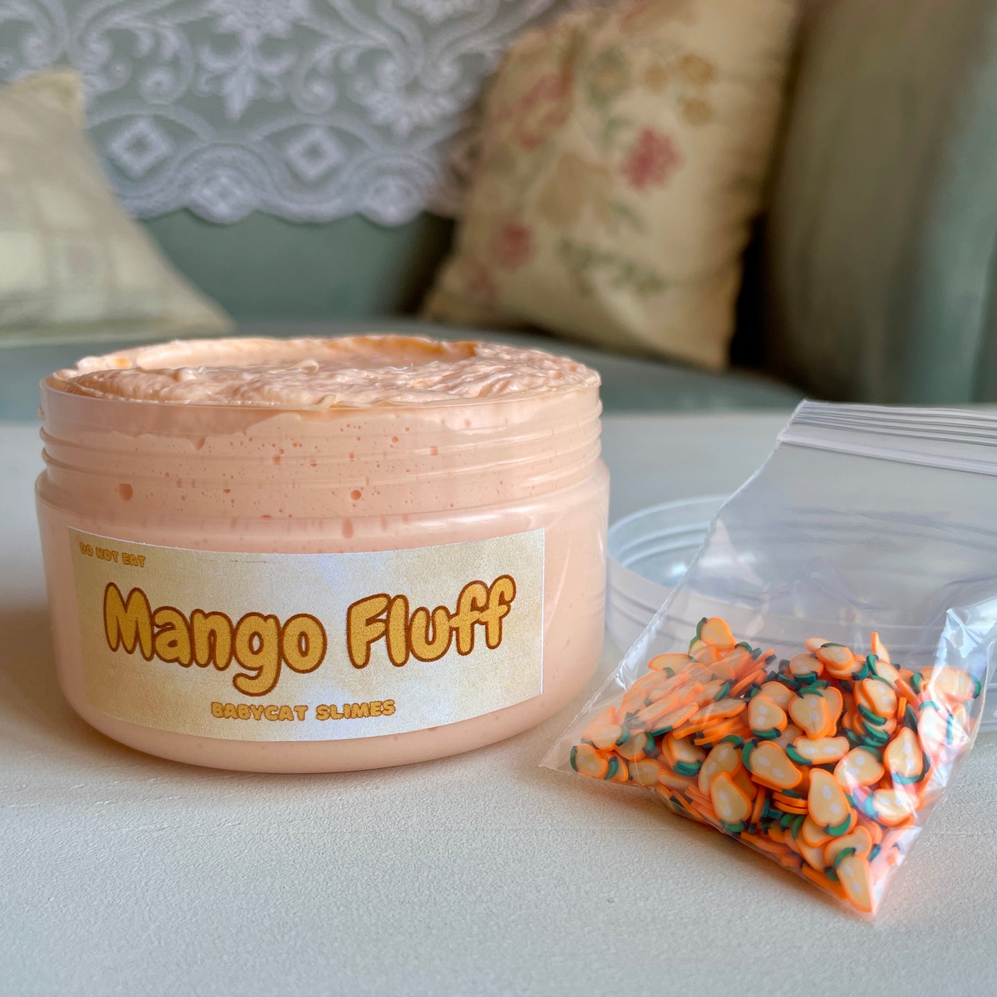 Mango Fluff - Butter slime