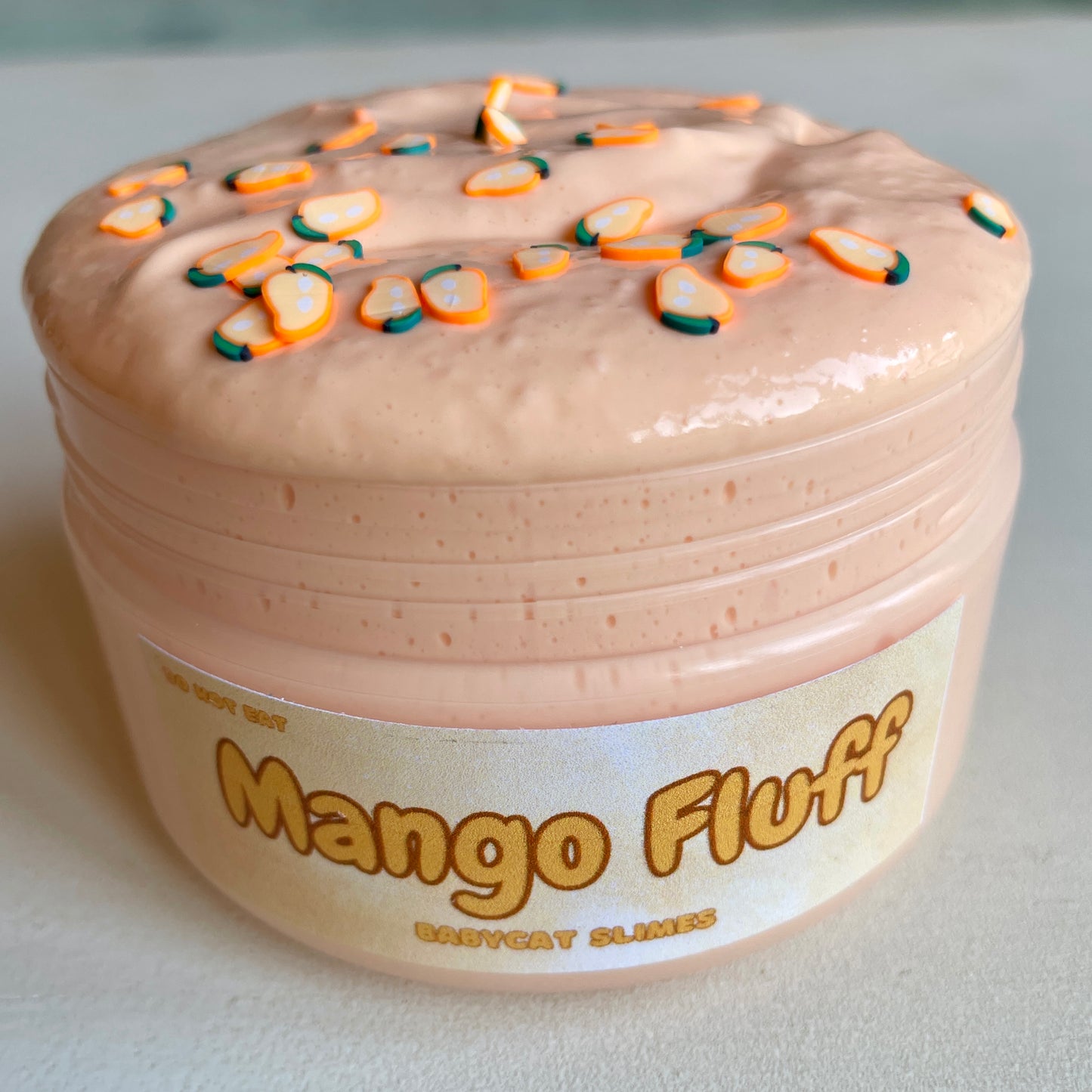 Mango Fluff - Butter slime