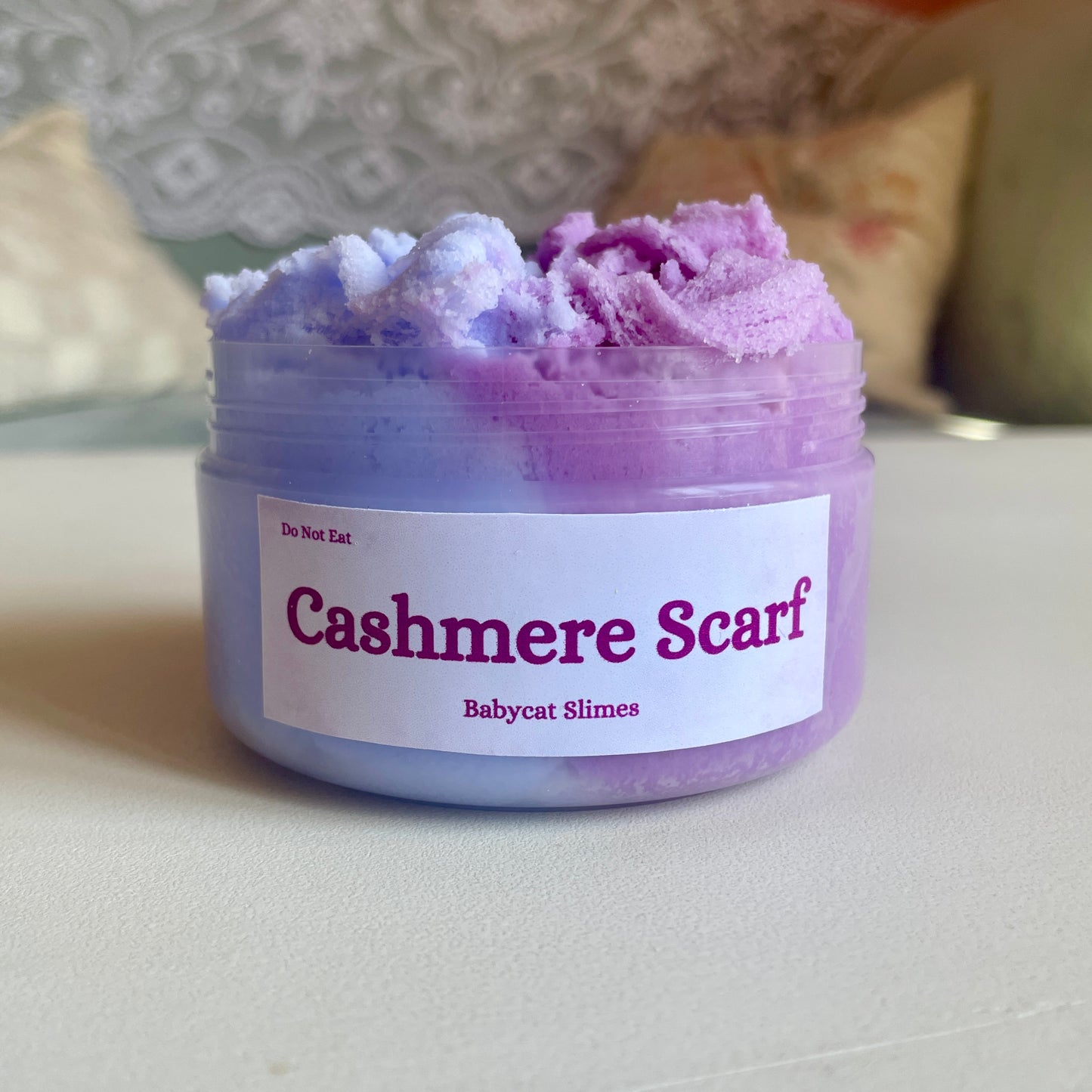 Cashmere Scarf - Cloud slime