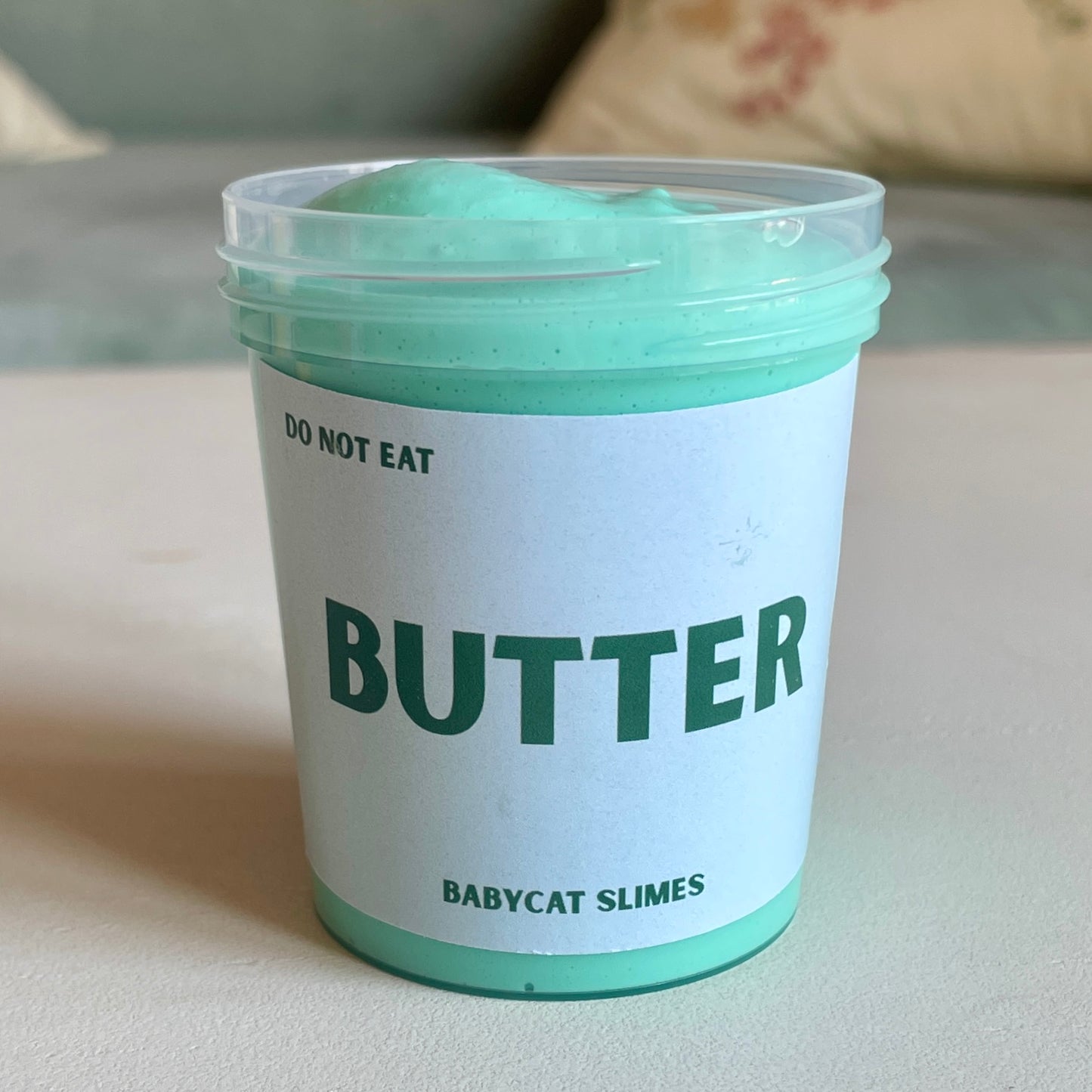 Slime texture 4 sample set - Butter, Glossy, Cloud, and Coated Clear