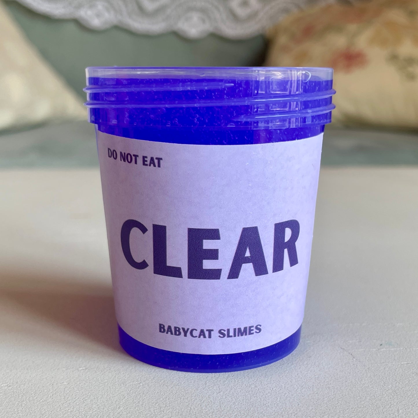 Slime texture 4 sample set - Butter, Glossy, Cloud, and Coated Clear