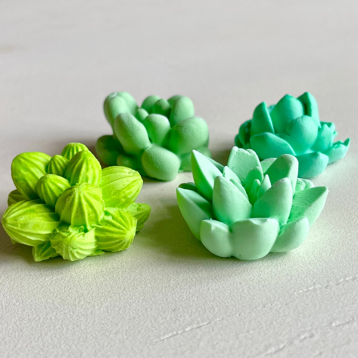 Succulent Garden - Cloud Creme DIY clay slime