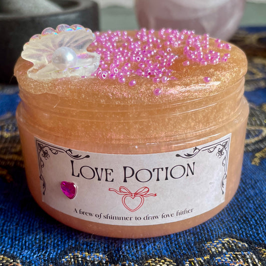 Love Potion - Korean coated clear slime