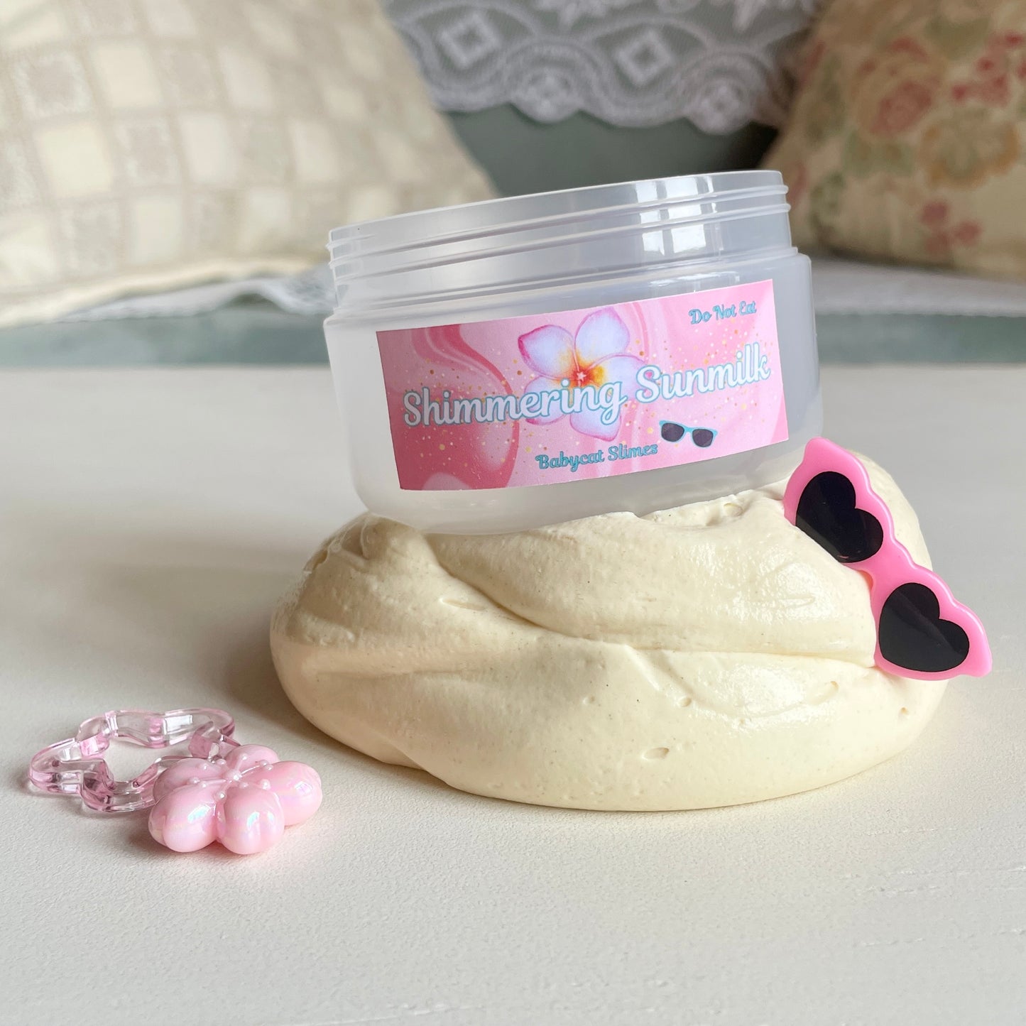 Shimmering Sunmilk - Butter slime