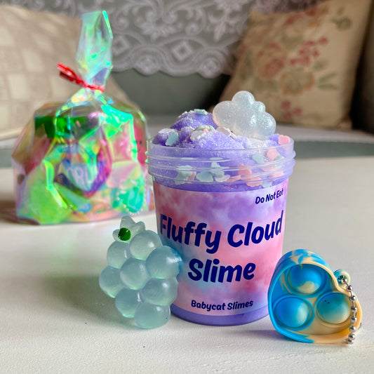 Party favor gift bag - Fluffy Cloud Slime