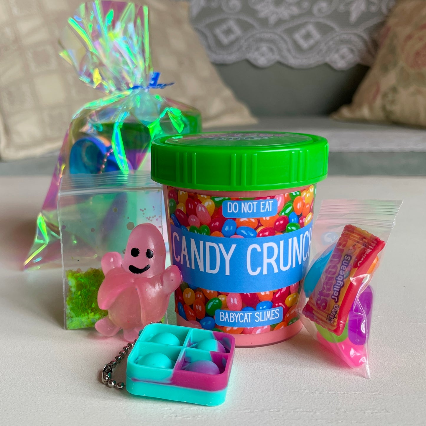 Slime And Fidget Gift Bag, Party Favour "Candy Crunch"