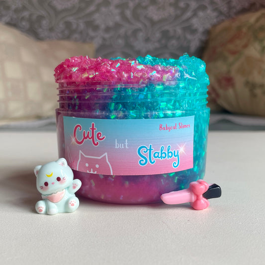 Cute but Stabby - Clear bingsu slime