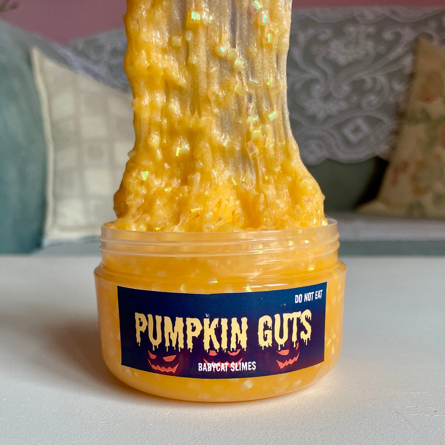 Pumpkin Guts - Jelly Bingsu Slime