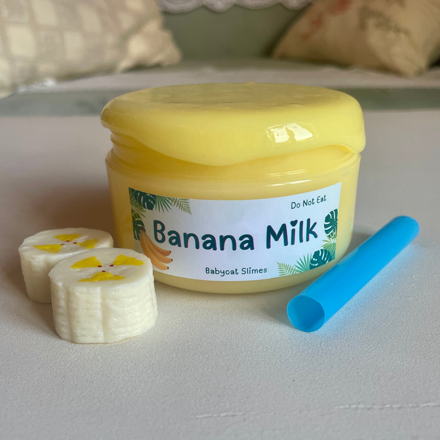 Banana Milk - Milky Clear Slime