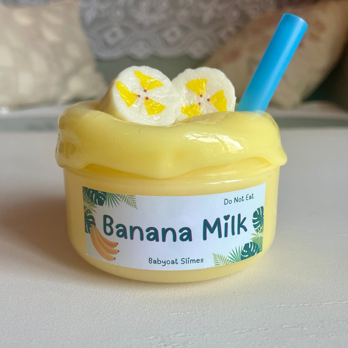 Banana Milk - Milky Clear Slime