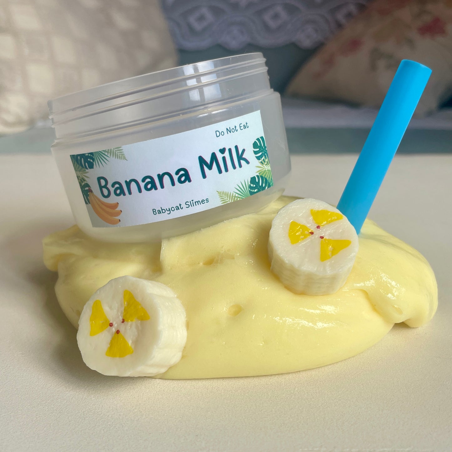 Banana Milk - Milky Clear Slime