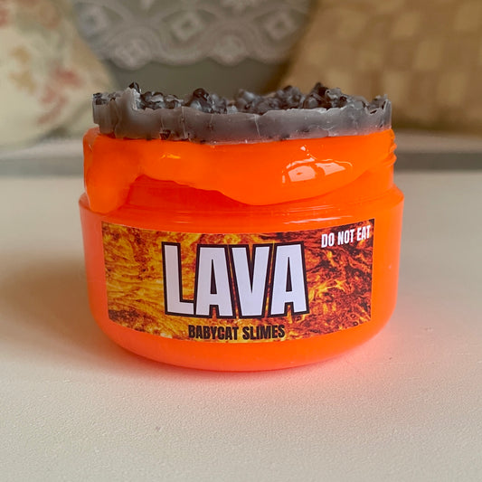 LAVA - Coated Clear with Wax Topper