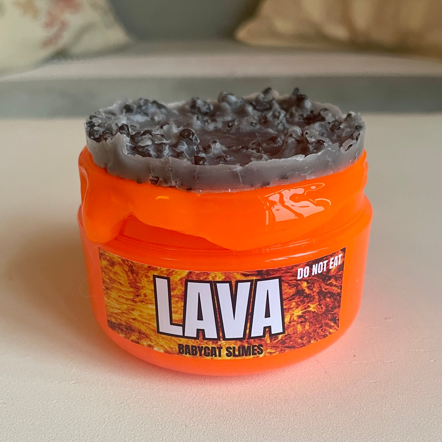 LAVA - Coated Clear with Wax Topper
