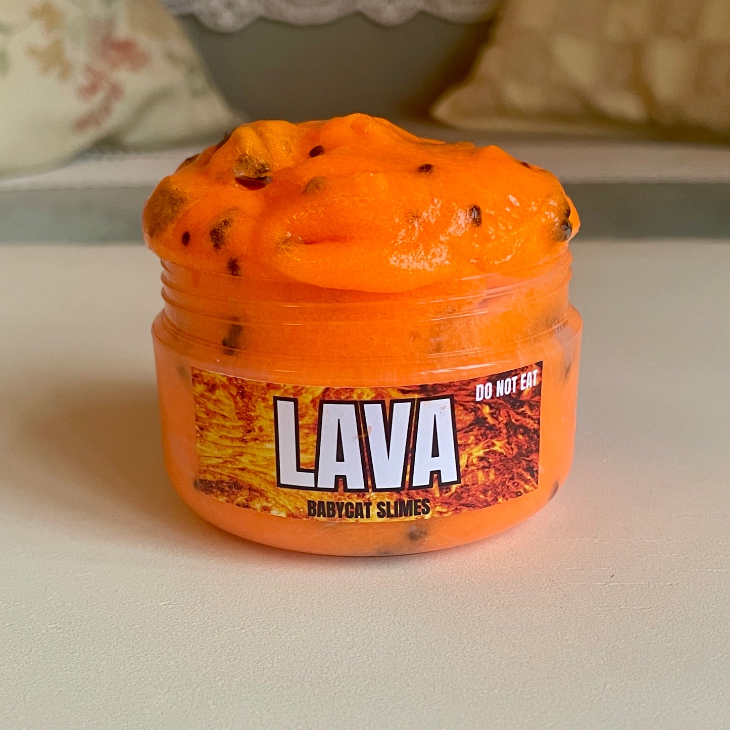 LAVA - Coated Clear with Wax Topper