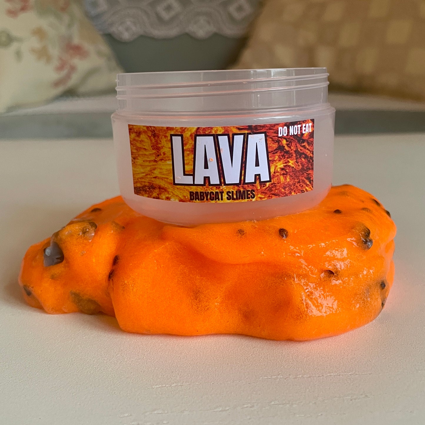 LAVA - Coated Clear with Wax Topper