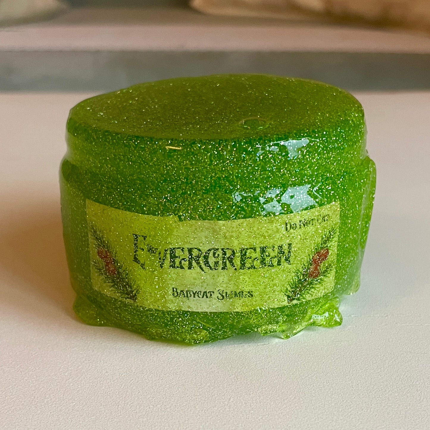 Evergreen - Coated Clear Slime