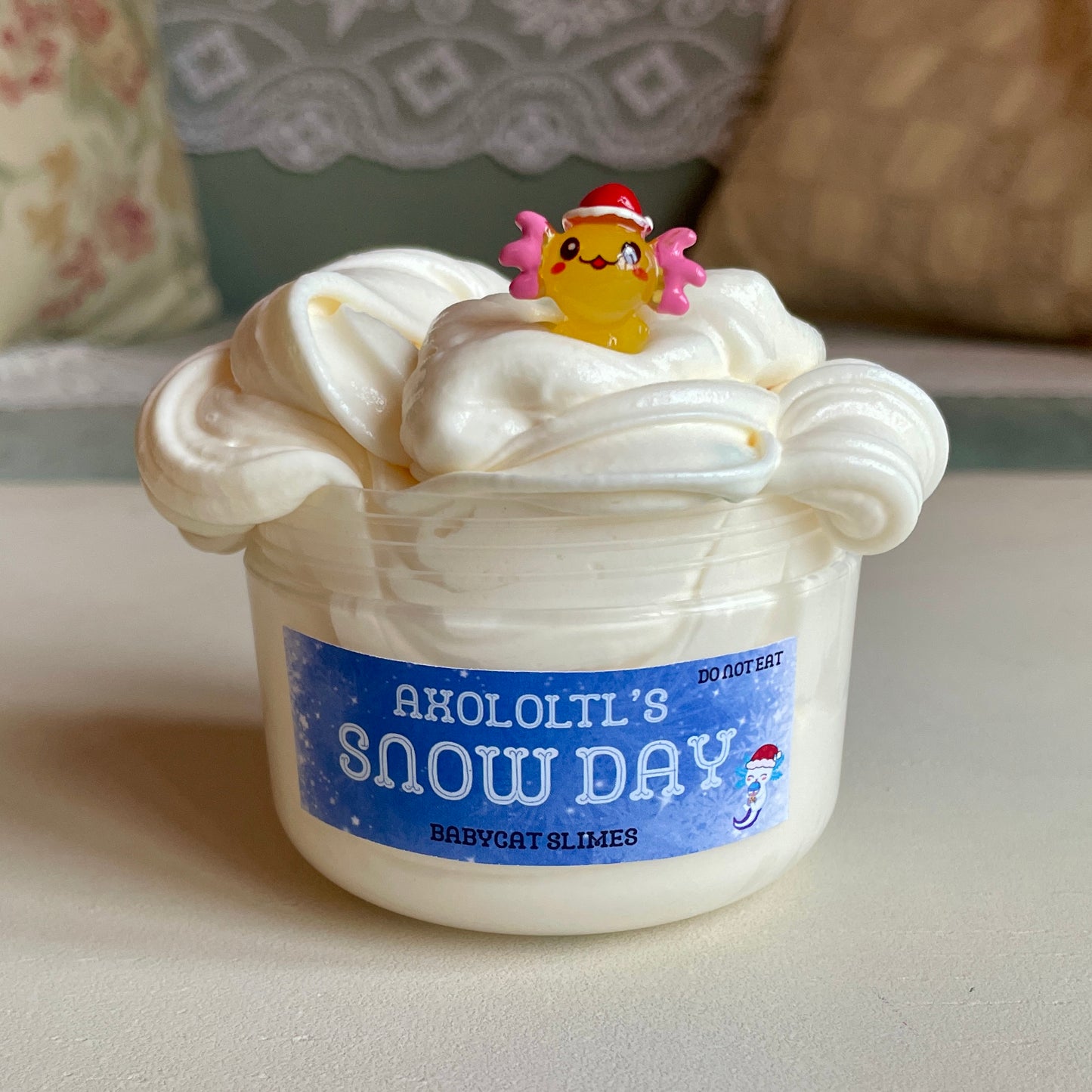 Axolotl's Snow Day - Butter Slime