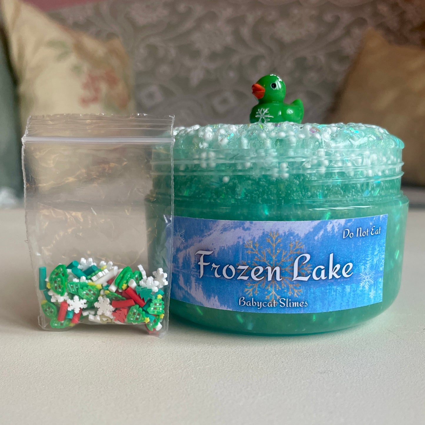 Frozen Lake - Bingsu and Microfloam Clear Slime