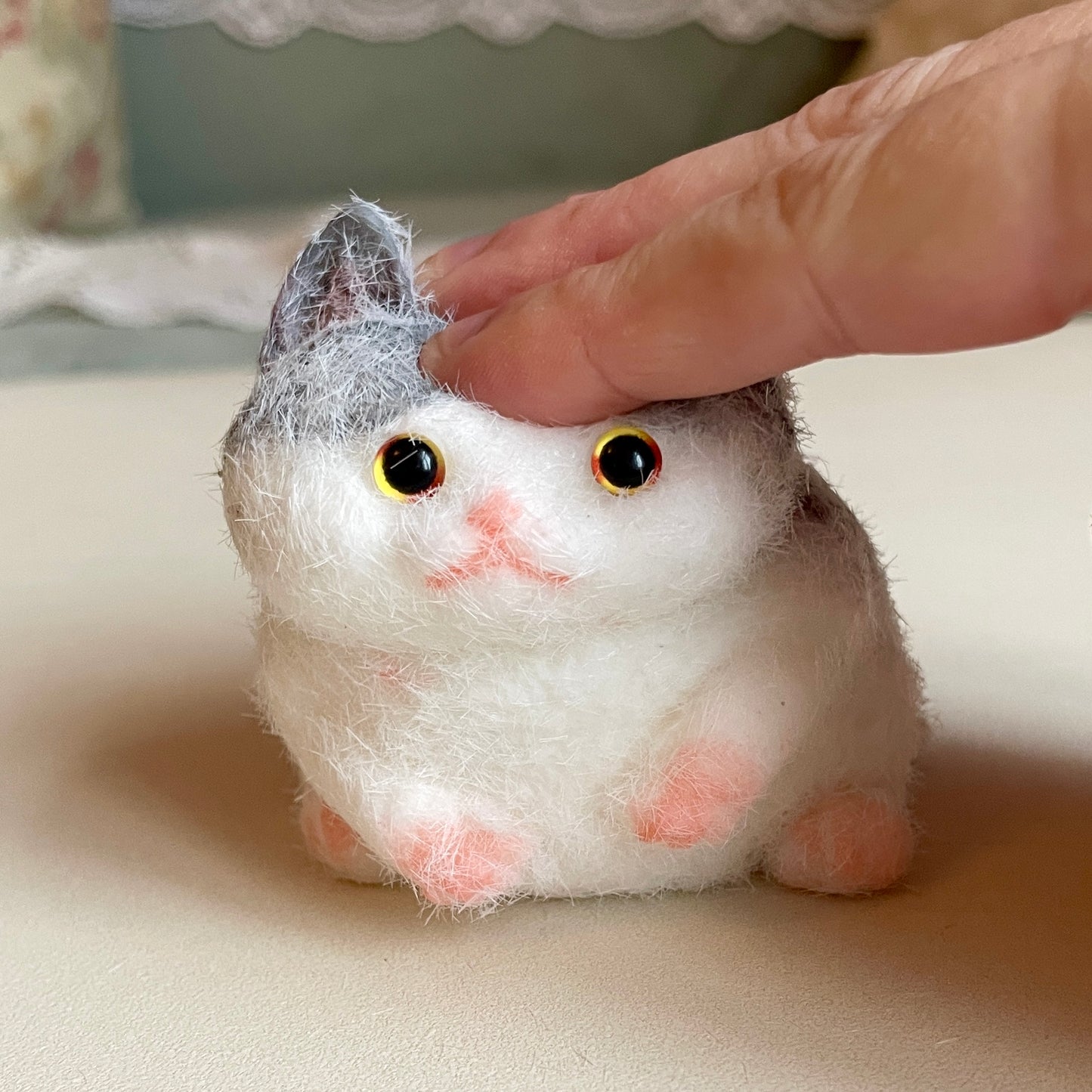 Grey Cat Taba Squishy