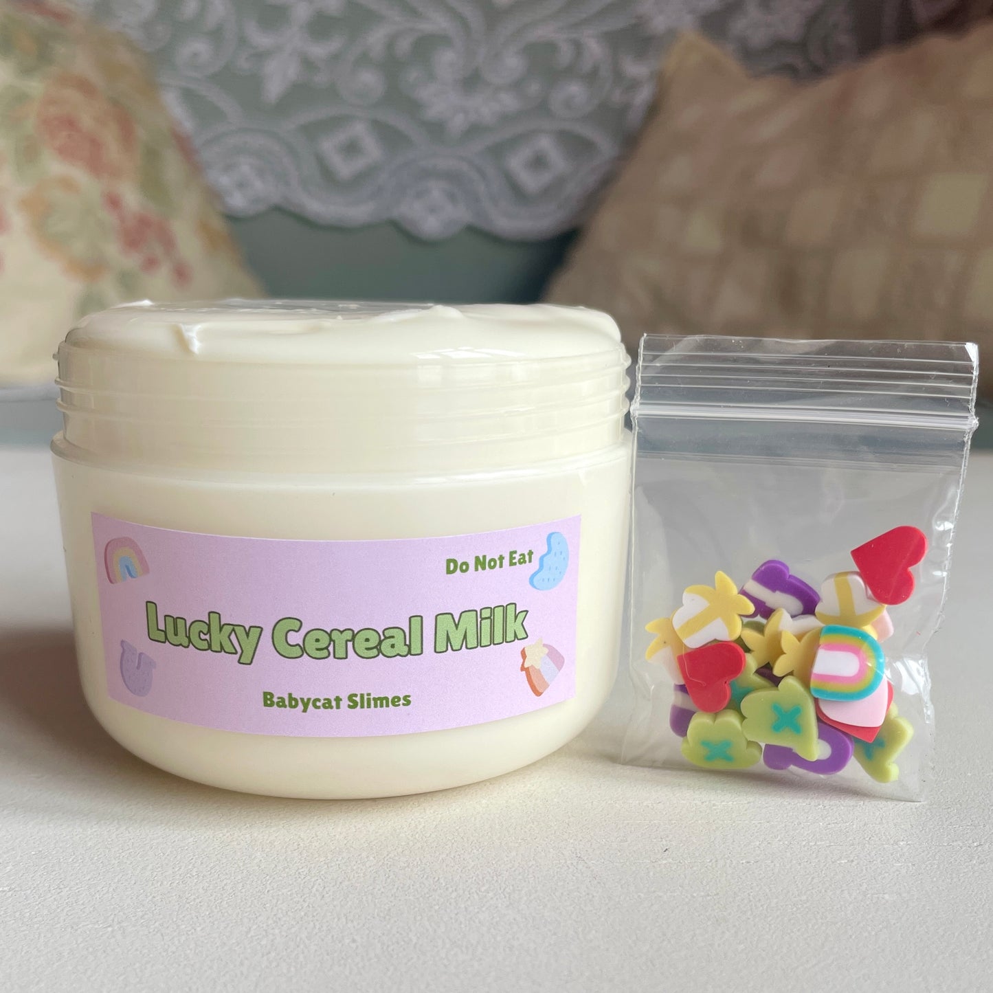 Lucky Cereal Milk - Glossy Slime