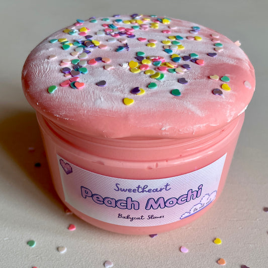 Sweetheart Peach Mochi - Butter Slime