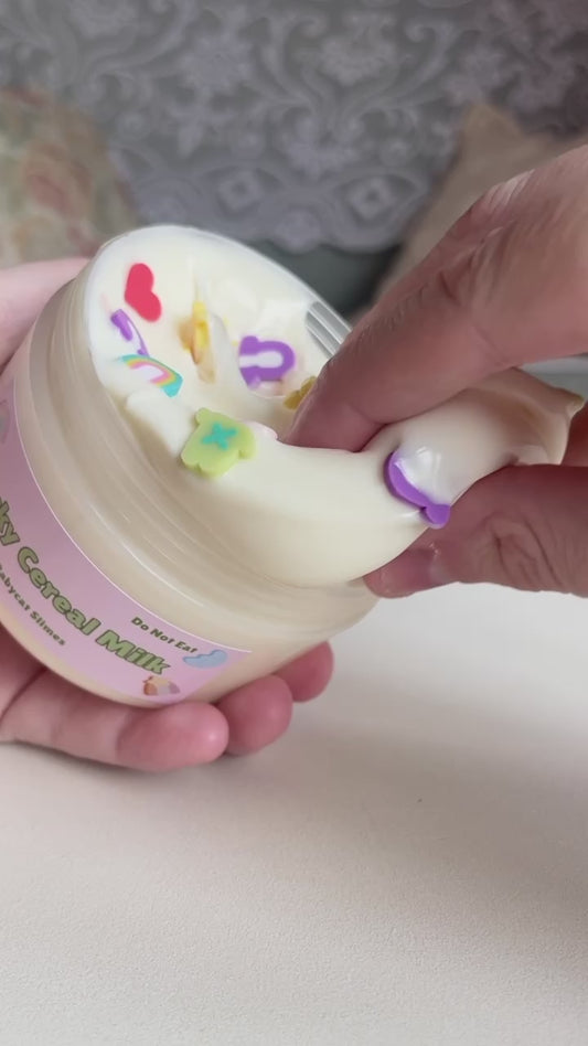 Lucky Cereal Milk - Glossy Slime
